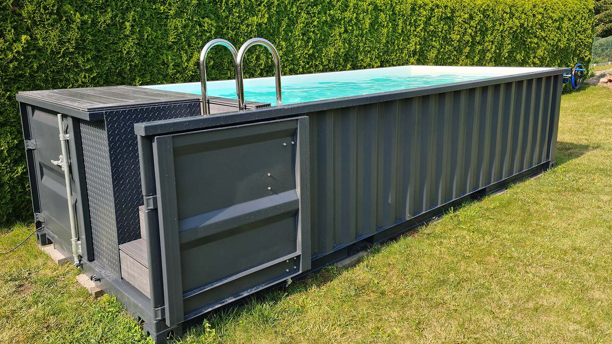 Pool Container 6,2m x 2,5m Jet Swim, Sport & Spa