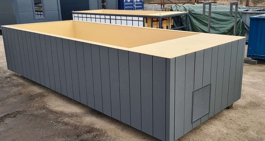 Pool Container Polypropylen 6,5 x 2,6m