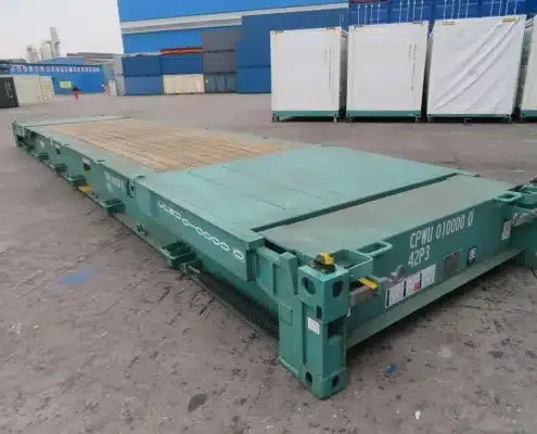 40 Fuß Flachcontainer